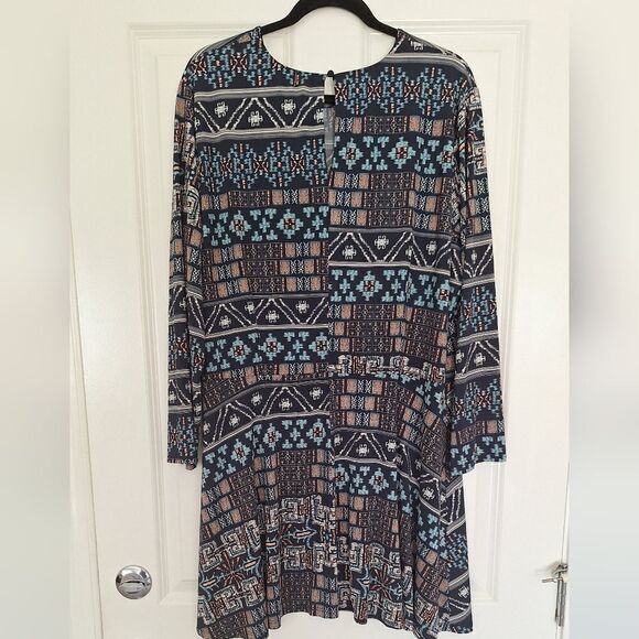 Misa Los Angeles multicolor midi dress size 1X - Picture 2 of 6